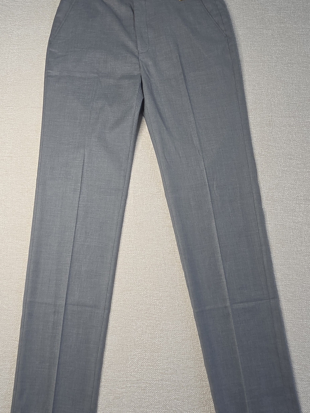 Calvin Klein Dress Pants Mens 32x34 Slim Fit Gray Stretch Wrinkle Resistant NWT